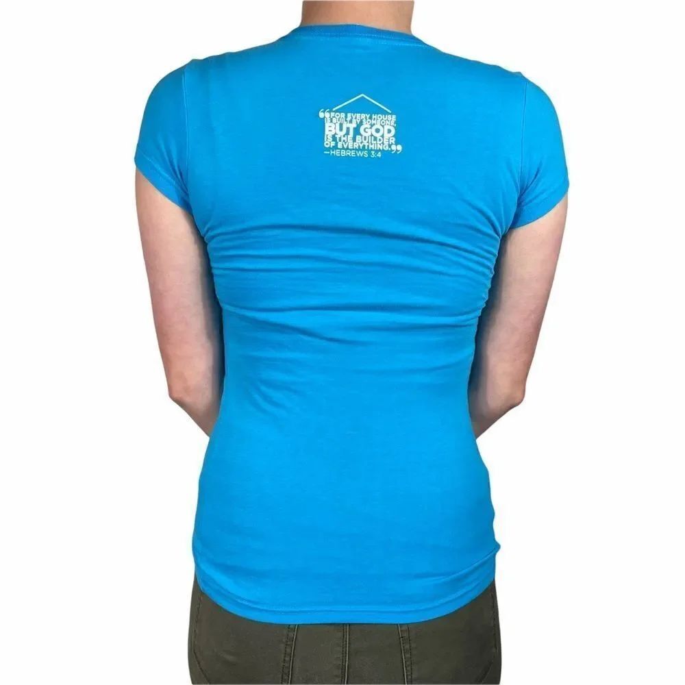 Superstar Legends Blue V Neck Top - Picture 3 of 6